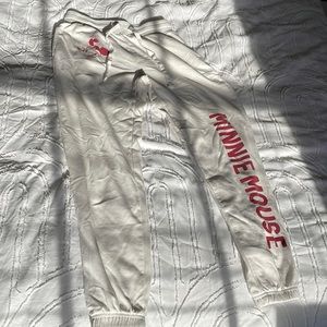White sweatpants